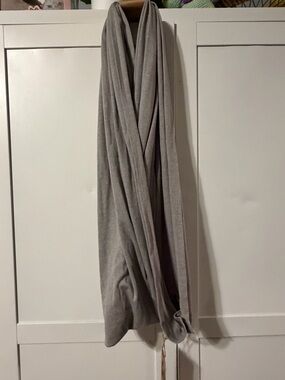 Threads 4 Thought Gray Convertible Multiway Wrap Scarf Shrug Jacket NWT